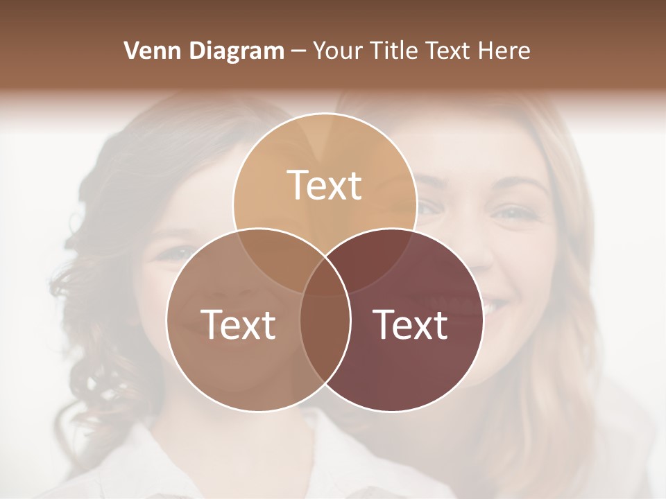 Lady Mature House PowerPoint Template