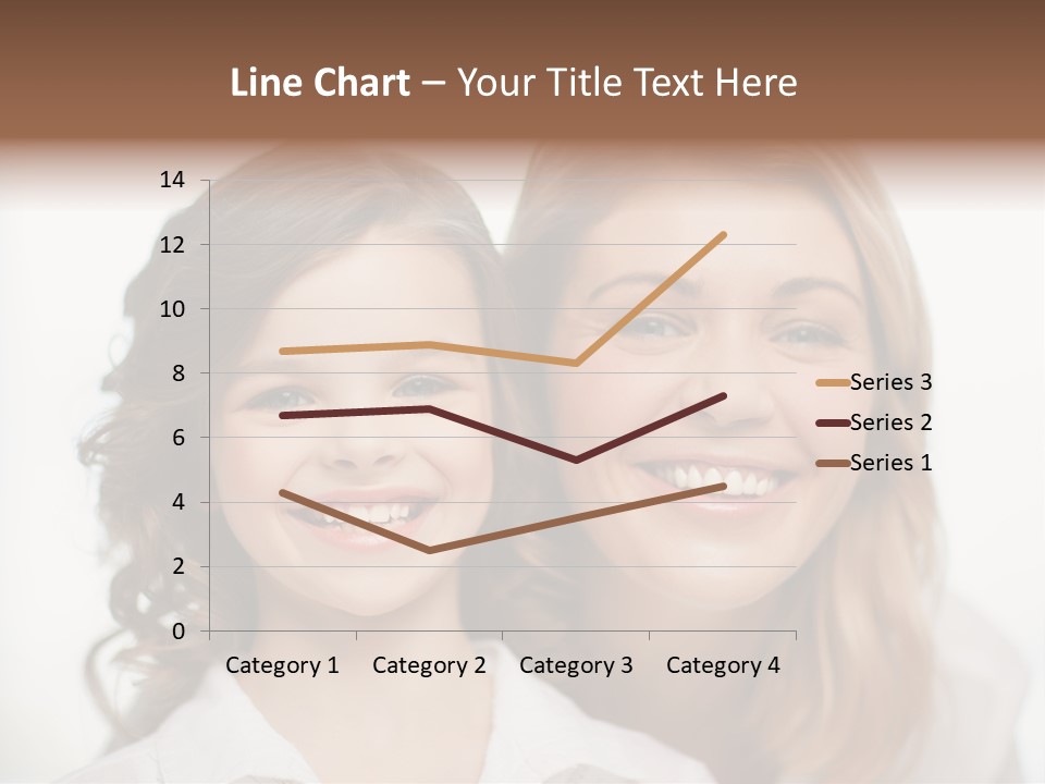 Lady Mature House PowerPoint Template