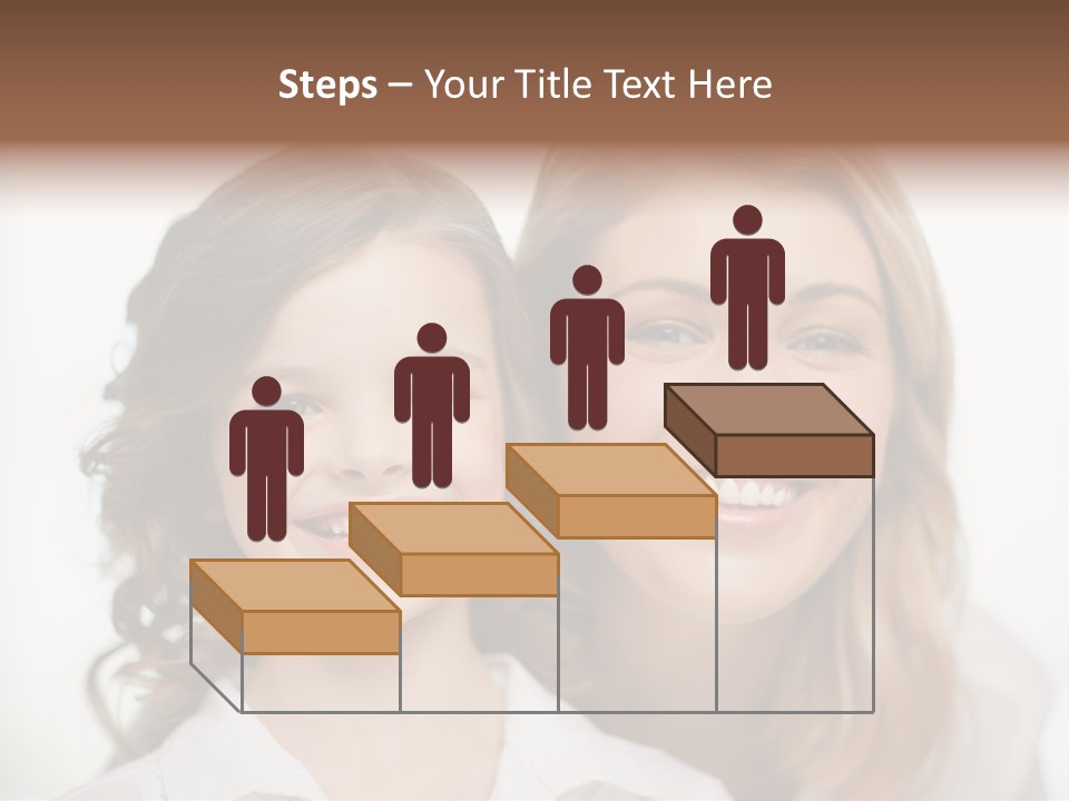 Lady Mature House PowerPoint Template