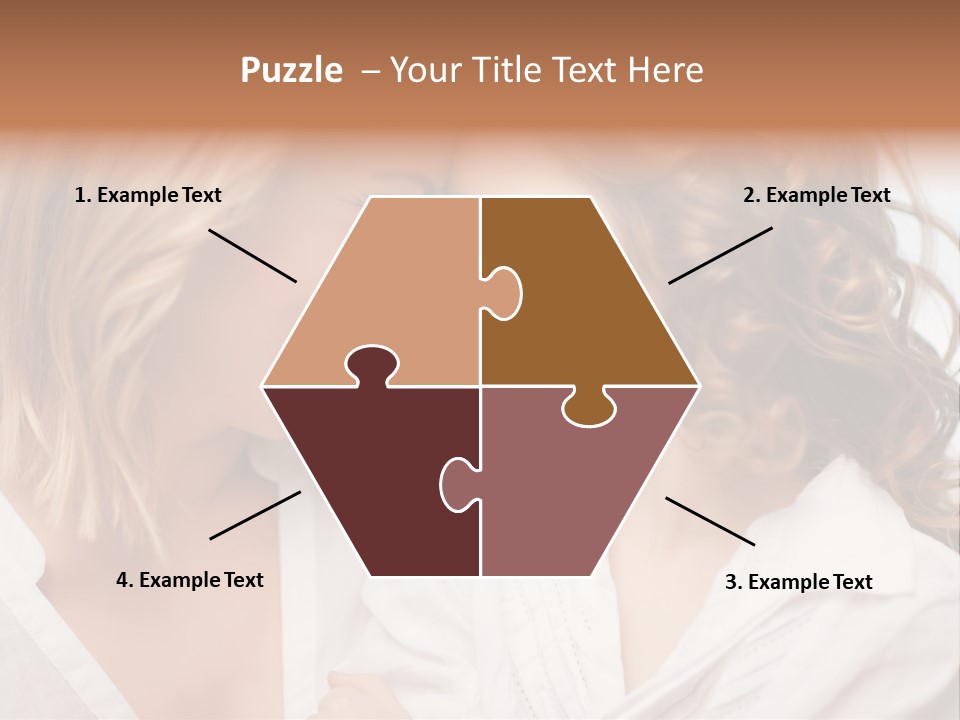 Middle Room Teenage PowerPoint Template