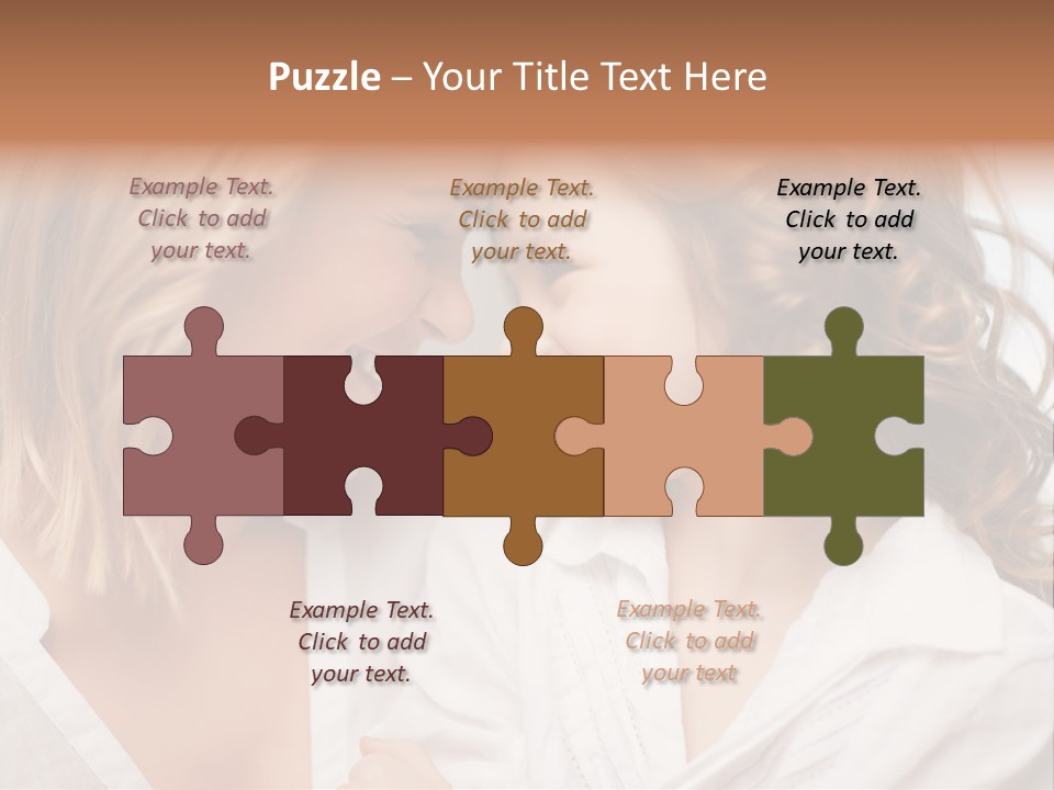 Middle Room Teenage PowerPoint Template