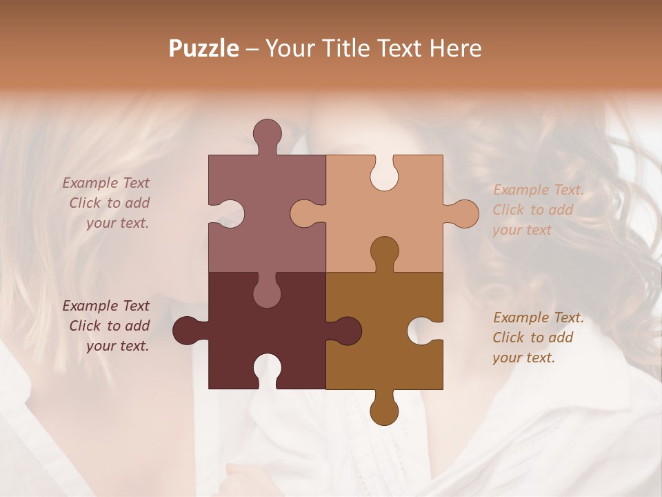 Middle Room Teenage PowerPoint Template