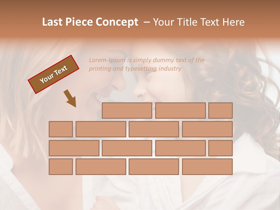 Middle Room Teenage PowerPoint Template