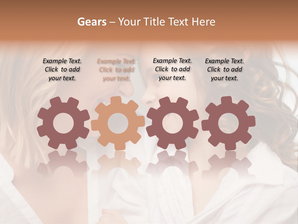 Middle Room Teenage PowerPoint Template