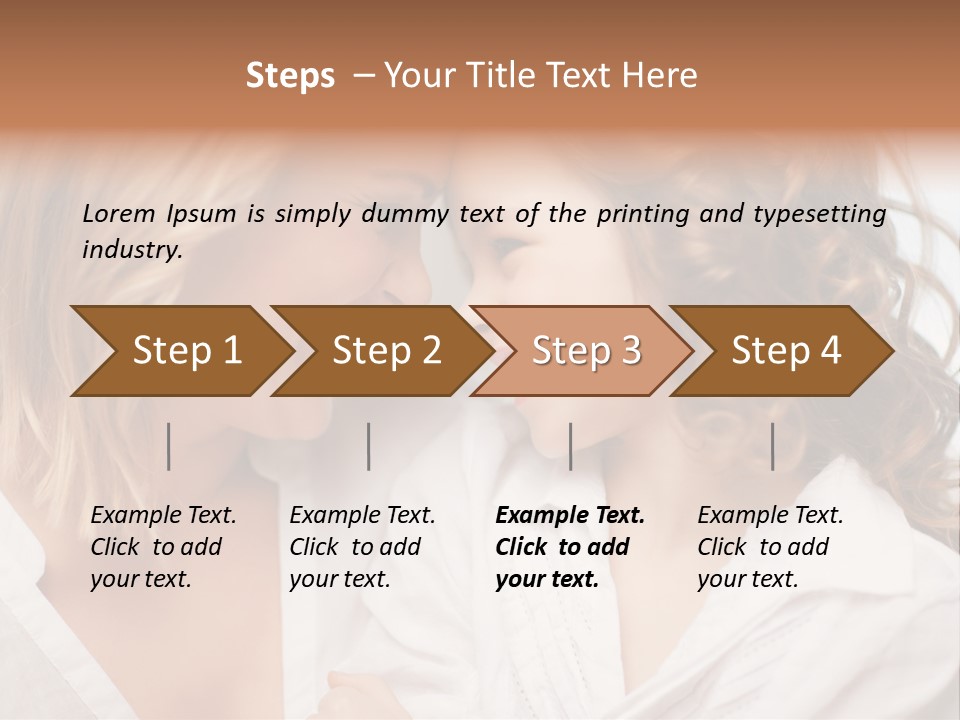 Middle Room Teenage PowerPoint Template
