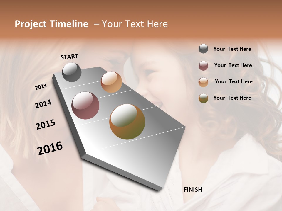 Middle Room Teenage PowerPoint Template