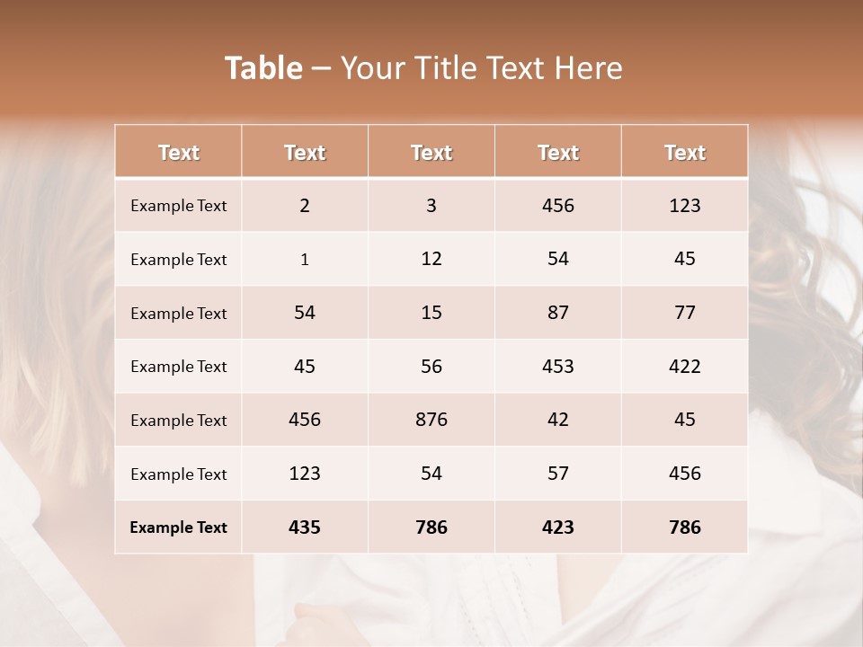 Middle Room Teenage PowerPoint Template