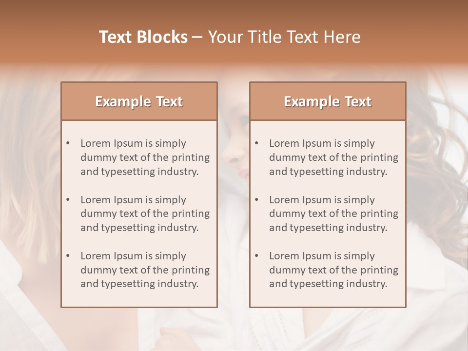 Middle Room Teenage PowerPoint Template