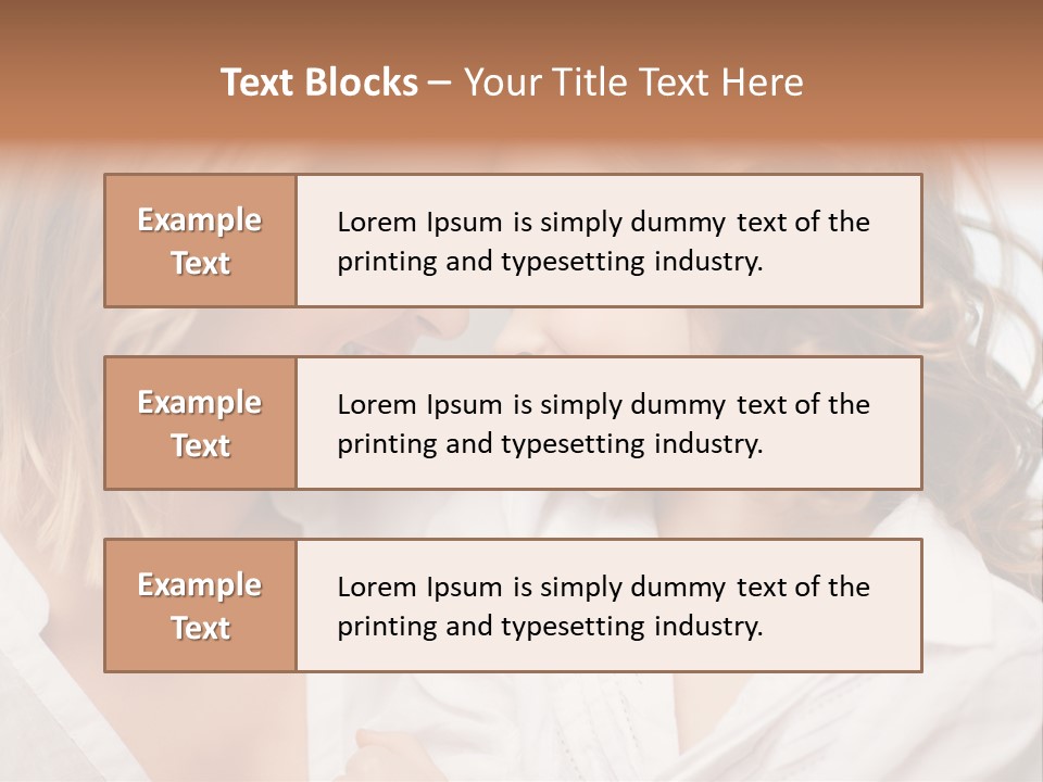 Middle Room Teenage PowerPoint Template