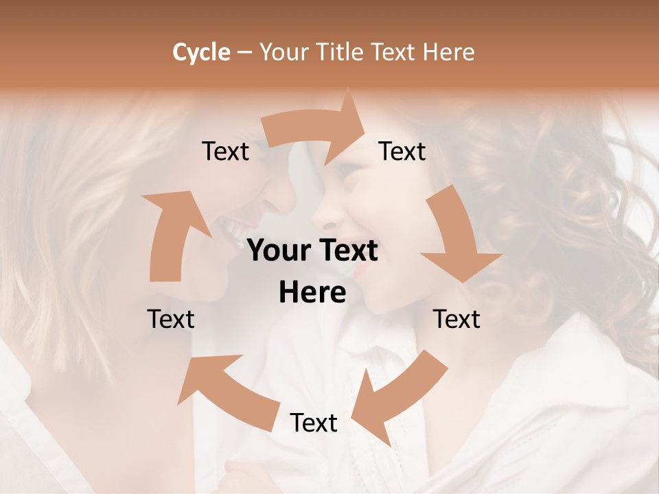 Middle Room Teenage PowerPoint Template