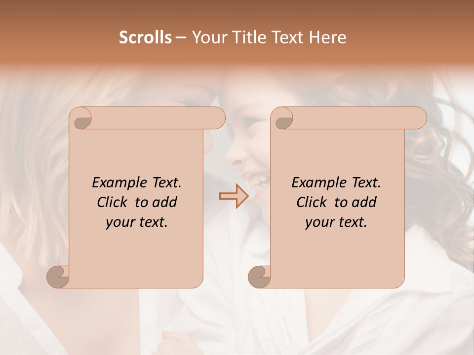 Middle Room Teenage PowerPoint Template