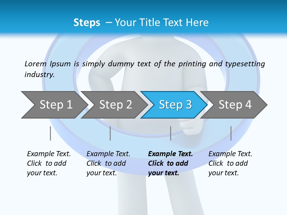 Dignity Boy Render PowerPoint Template