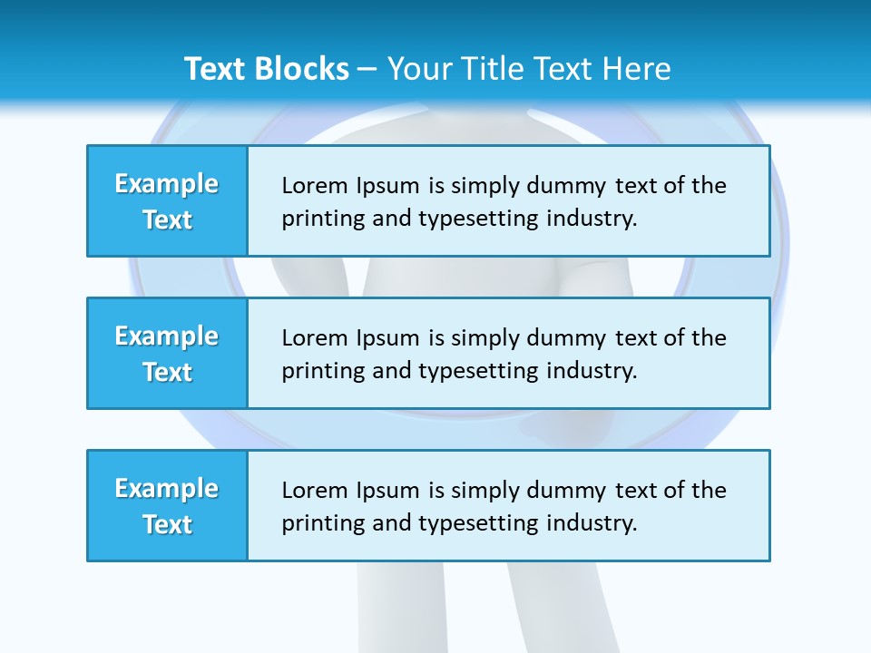 Dignity Boy Render PowerPoint Template