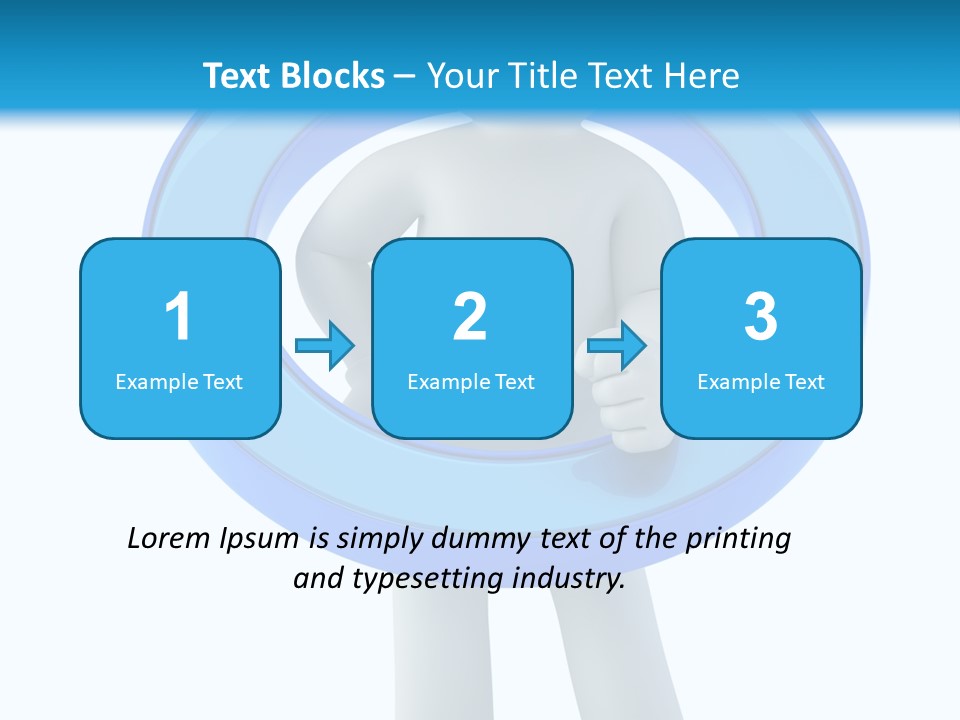 Dignity Boy Render PowerPoint Template