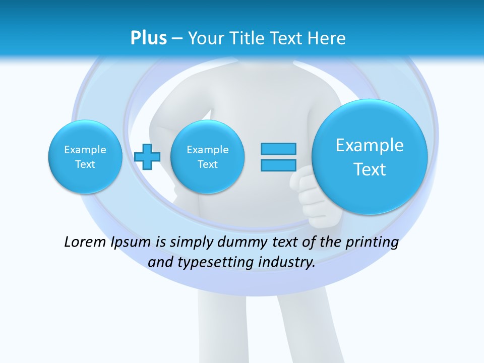 Dignity Boy Render PowerPoint Template