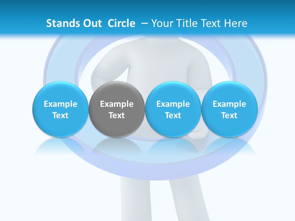 Dignity Boy Render PowerPoint Template