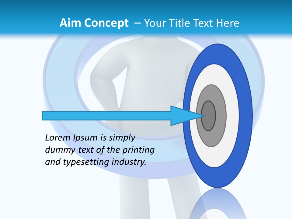 Dignity Boy Render PowerPoint Template