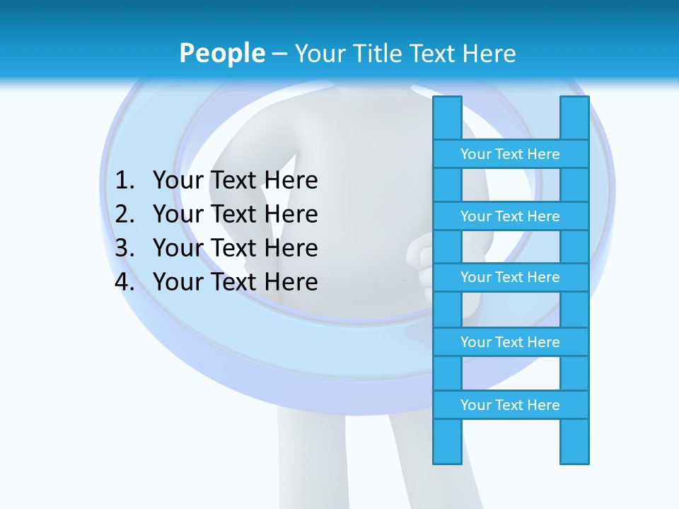 Dignity Boy Render PowerPoint Template