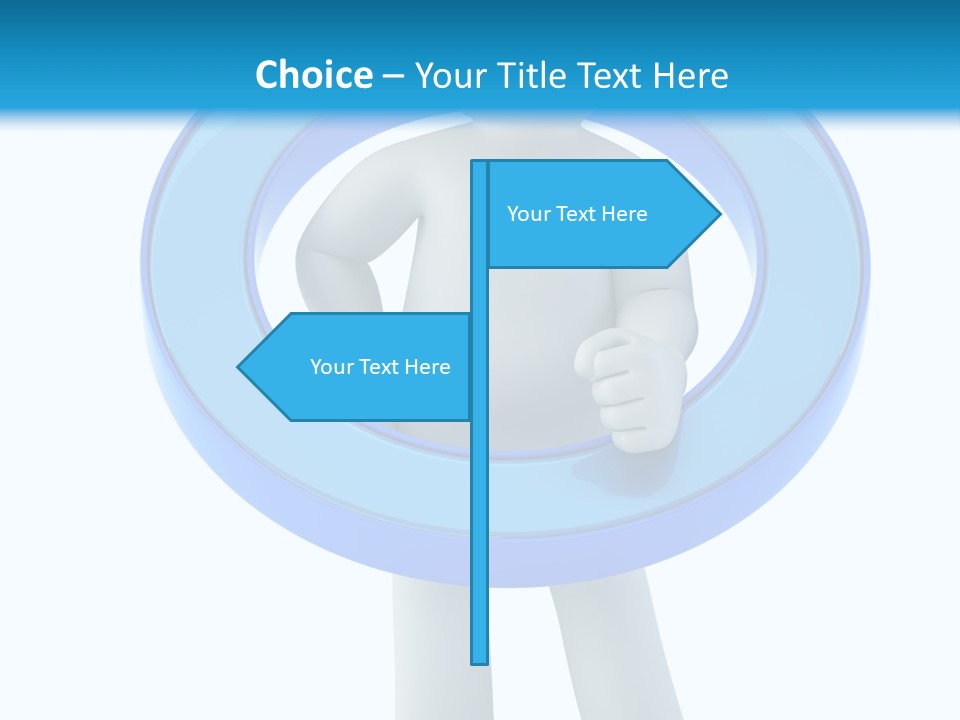 Dignity Boy Render PowerPoint Template