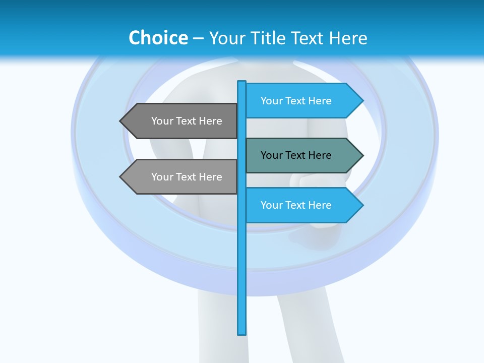 Dignity Boy Render PowerPoint Template