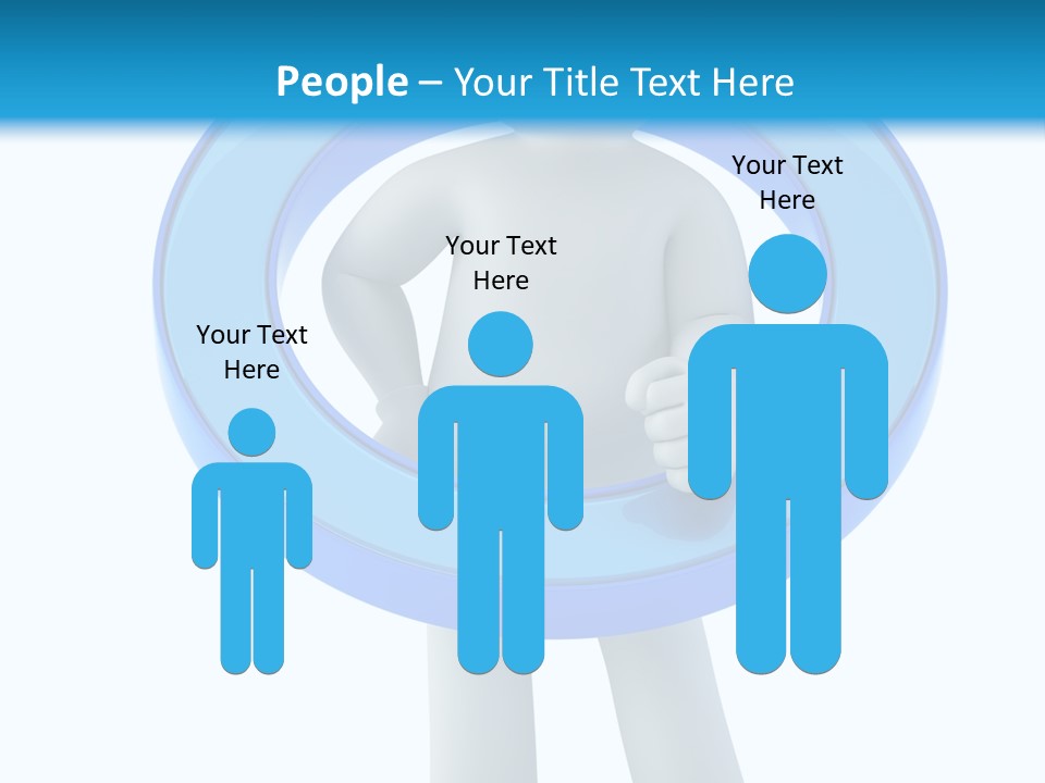 Dignity Boy Render PowerPoint Template