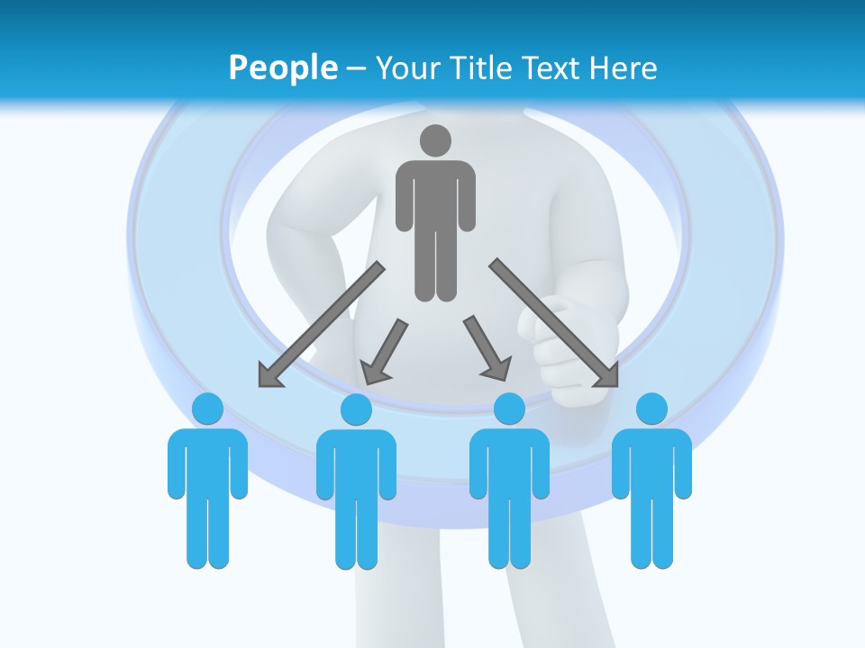 Dignity Boy Render PowerPoint Template