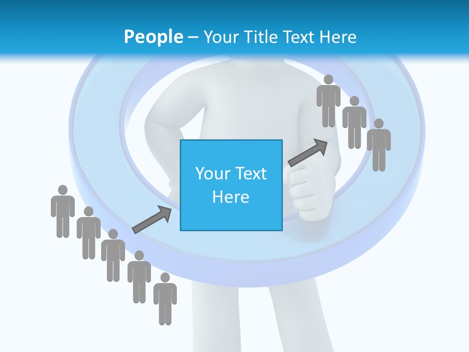 Dignity Boy Render PowerPoint Template