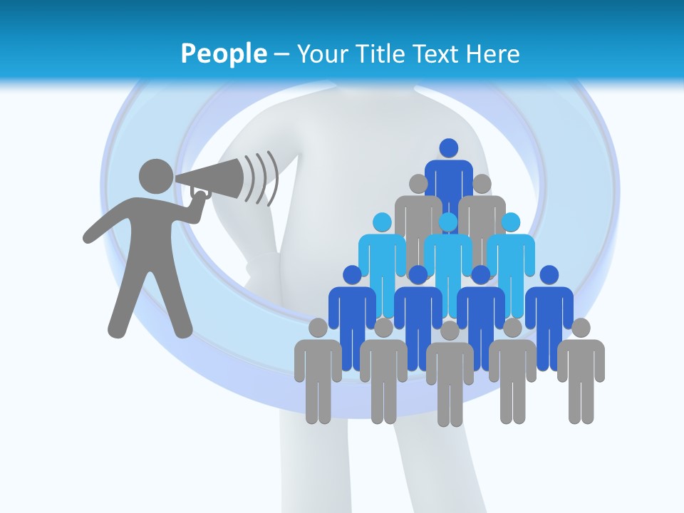 Dignity Boy Render PowerPoint Template