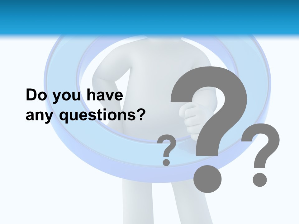 Dignity Boy Render PowerPoint Template