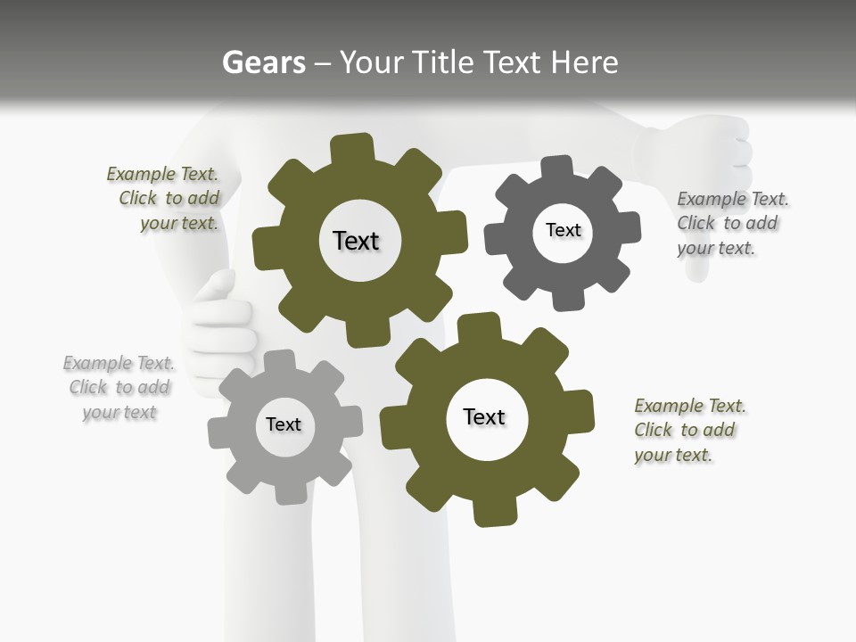 Guy Concept Abstract PowerPoint Template