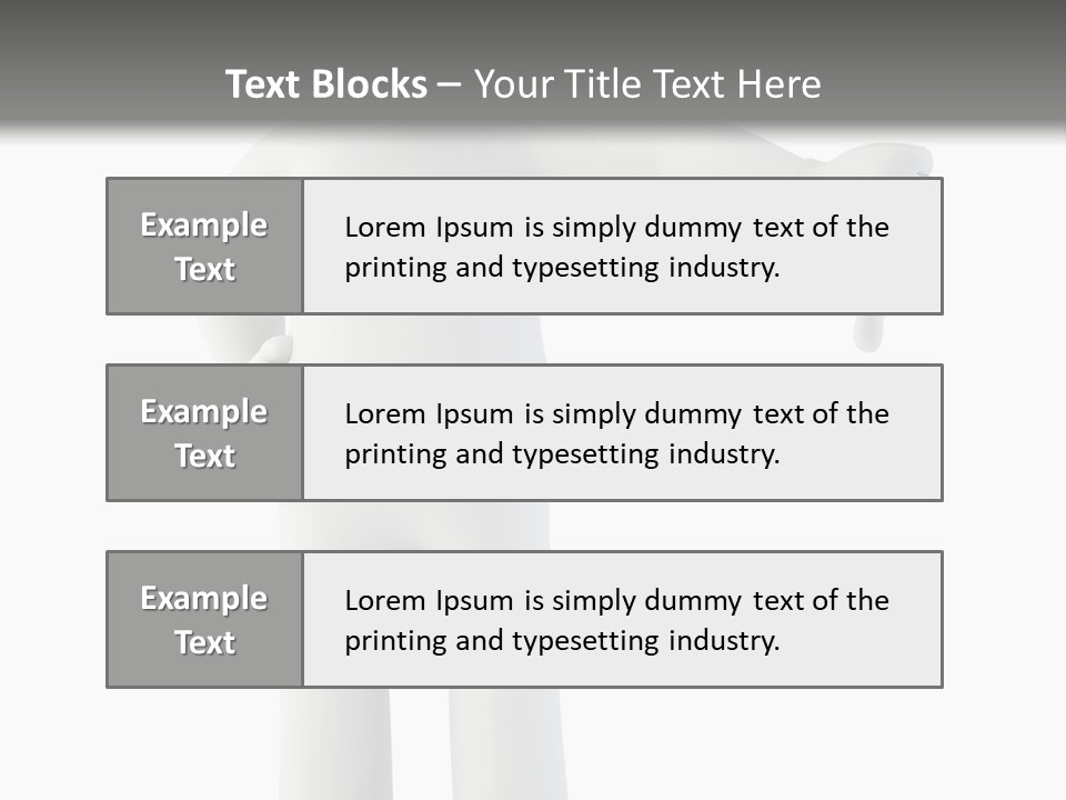 Guy Concept Abstract PowerPoint Template