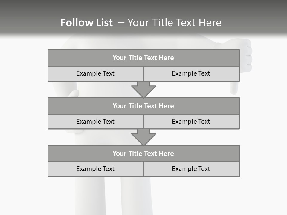 Guy Concept Abstract PowerPoint Template