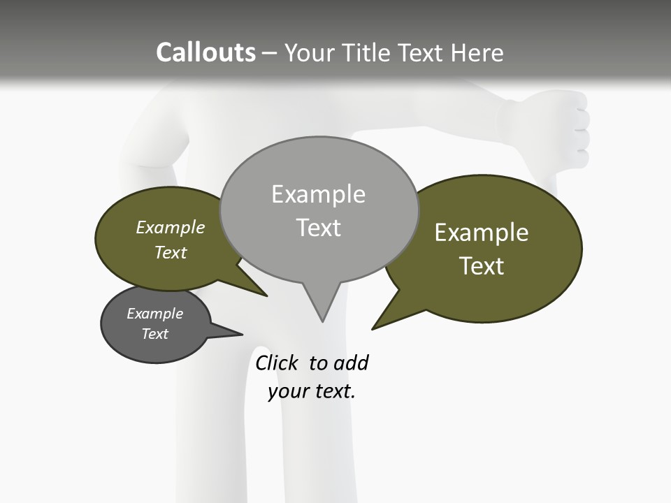 Guy Concept Abstract PowerPoint Template