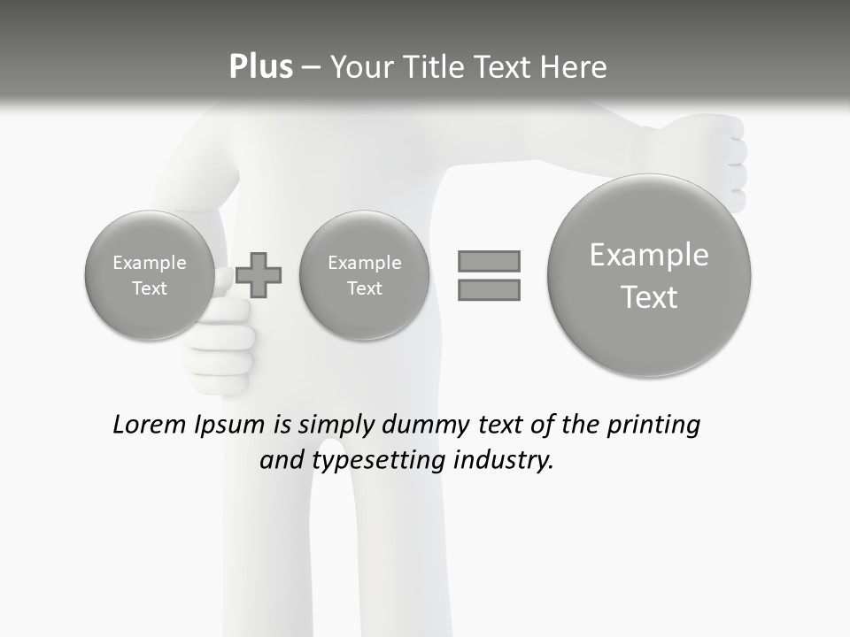 Guy Concept Abstract PowerPoint Template