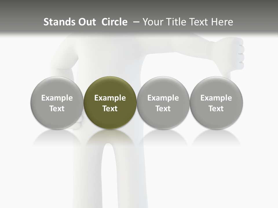 Guy Concept Abstract PowerPoint Template