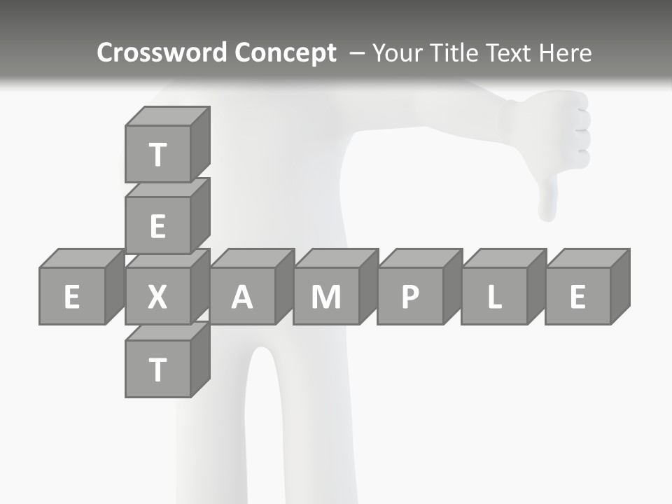 Guy Concept Abstract PowerPoint Template