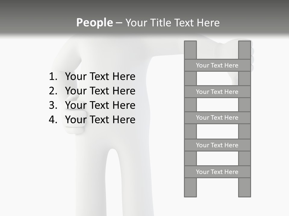 Guy Concept Abstract PowerPoint Template