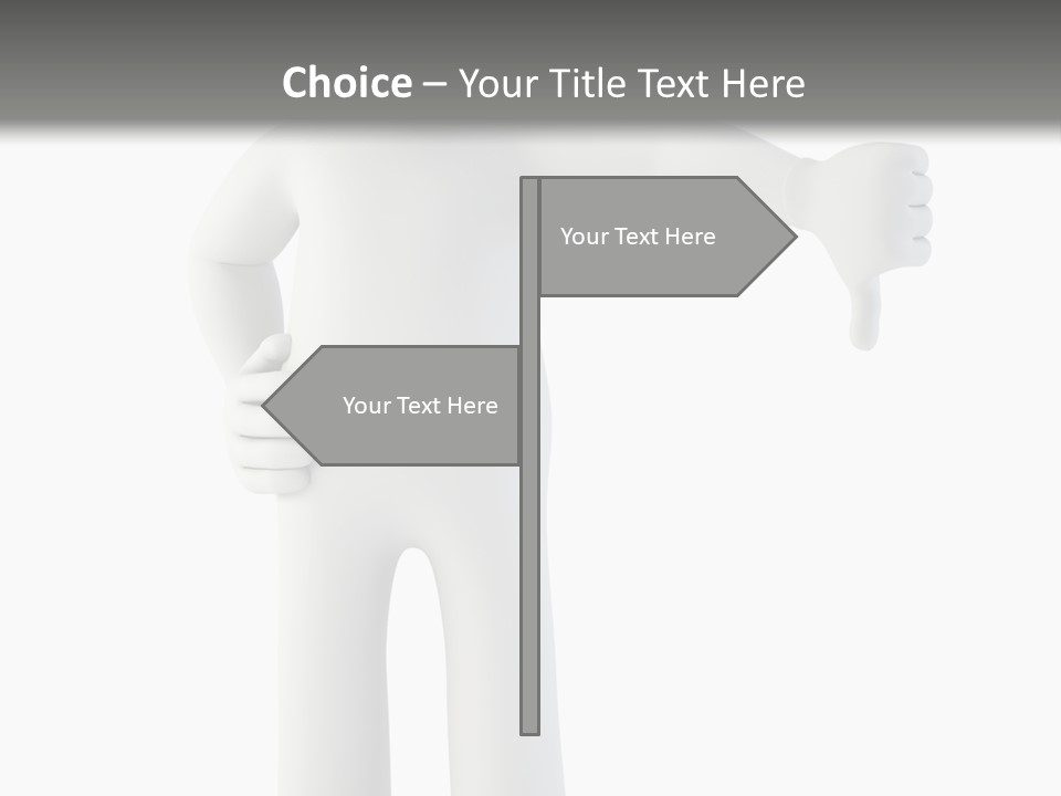 Guy Concept Abstract PowerPoint Template