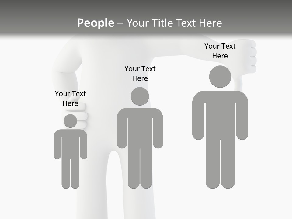 Guy Concept Abstract PowerPoint Template