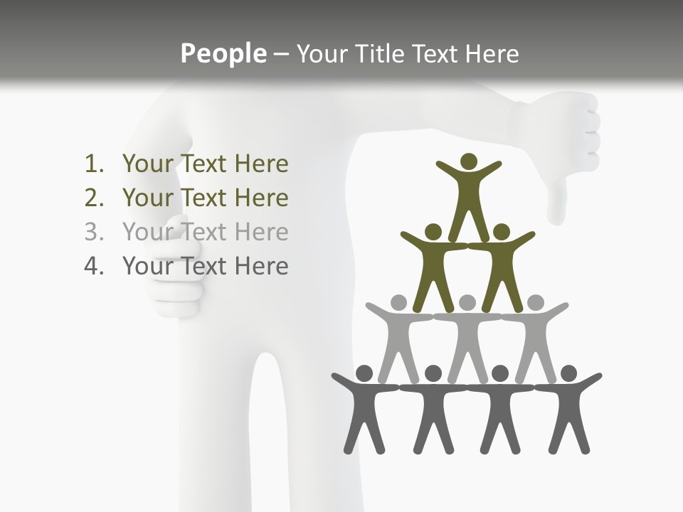 Guy Concept Abstract PowerPoint Template