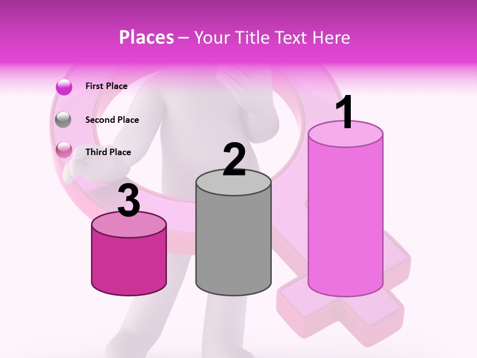 Plus Mother Character PowerPoint Template