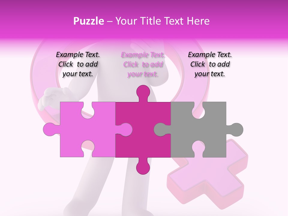 Plus Mother Character PowerPoint Template