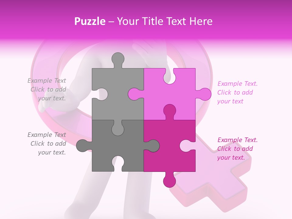 Plus Mother Character PowerPoint Template