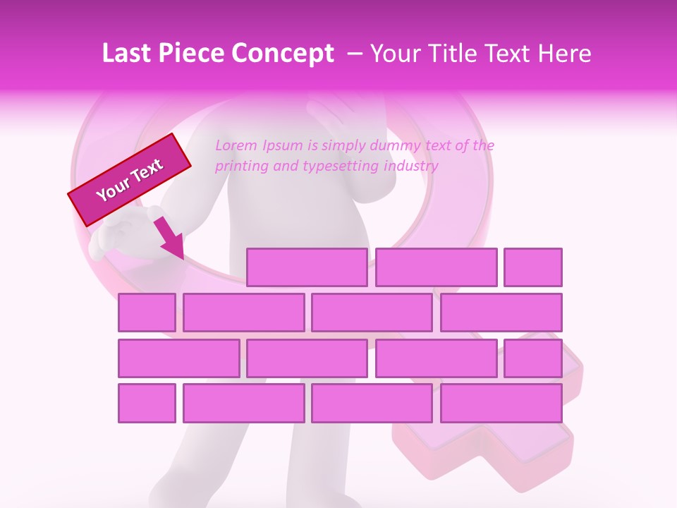 Plus Mother Character PowerPoint Template