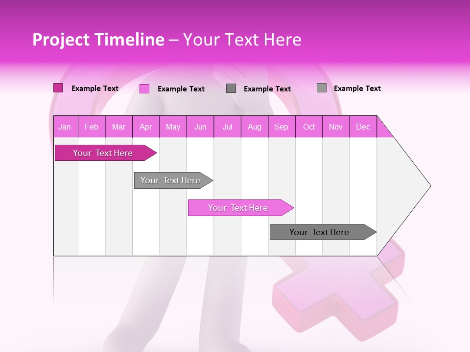 Plus Mother Character PowerPoint Template