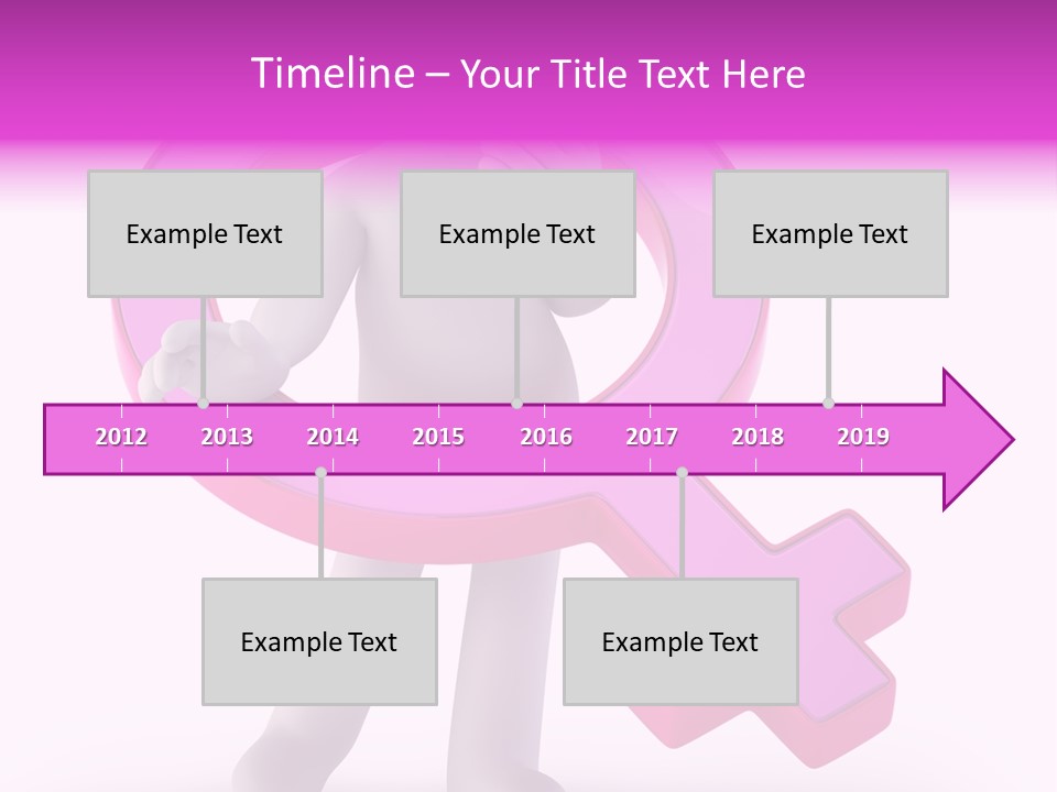 Plus Mother Character PowerPoint Template