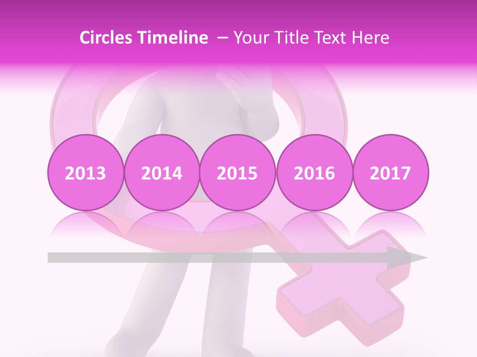 Plus Mother Character PowerPoint Template