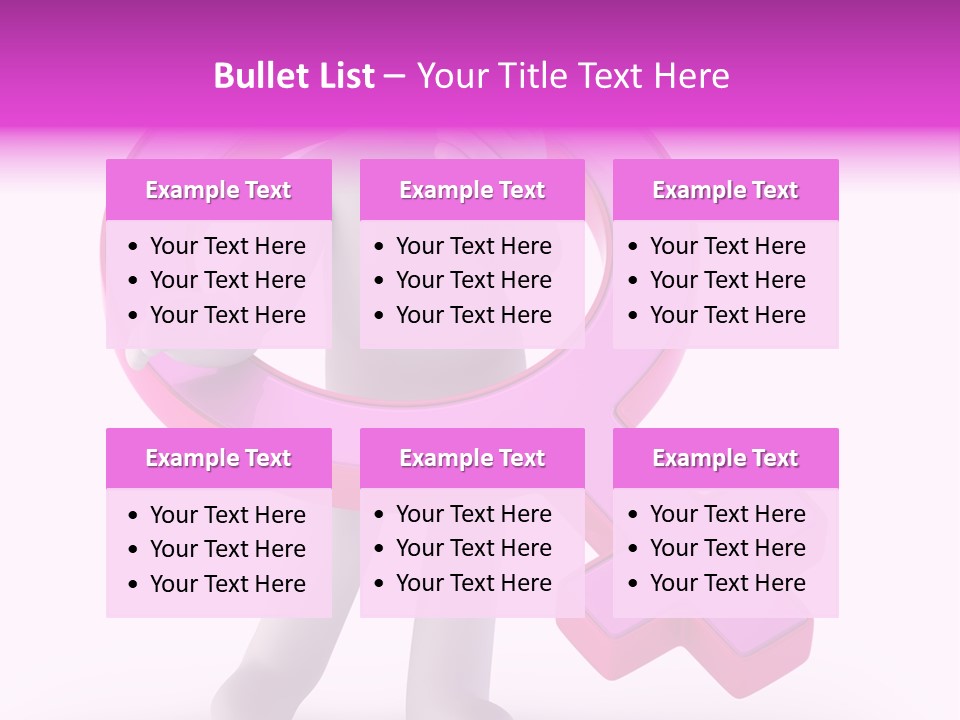 Plus Mother Character PowerPoint Template