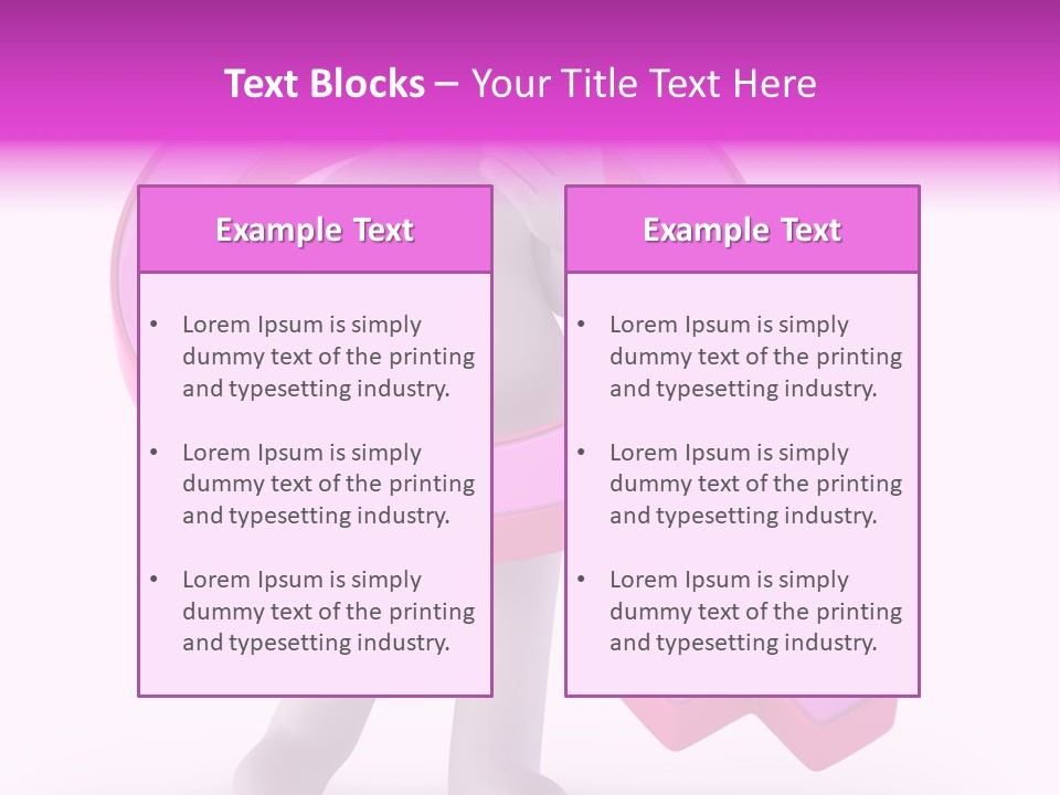 Plus Mother Character PowerPoint Template