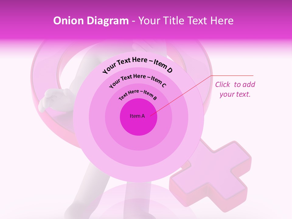 Plus Mother Character PowerPoint Template